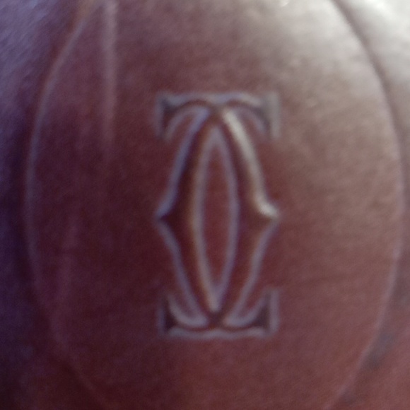 CARTIER Paris leather wallet.brown and gold.Vintage.amazing condition - Picture 7 of 7